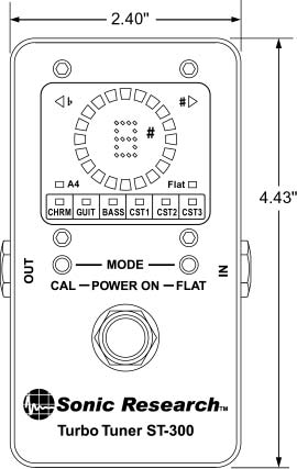 ST-300 Dimensions